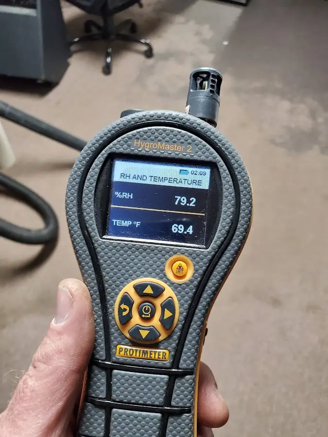 Moisture meter humidity assessment for Mold Remediation & Removal in Mendham